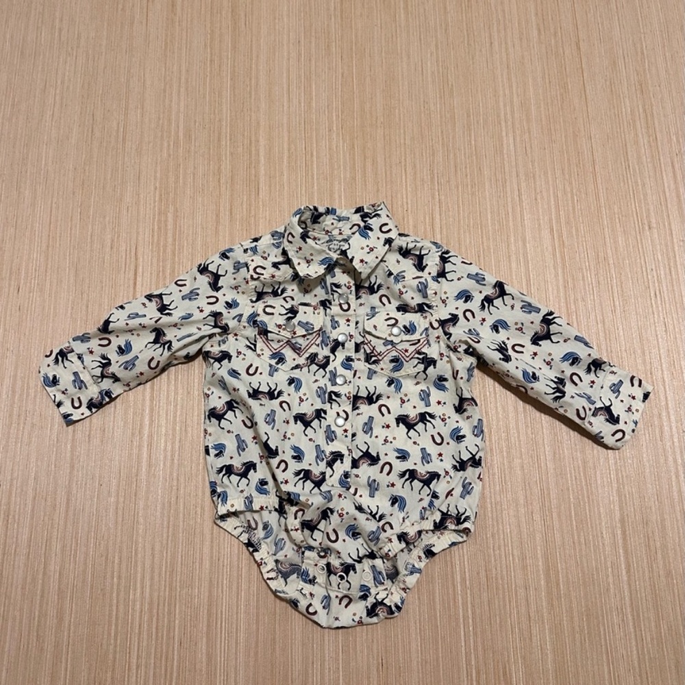 Wrangler Onesie 6-9 Months